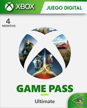 Gamepass 4 Meses Xbox