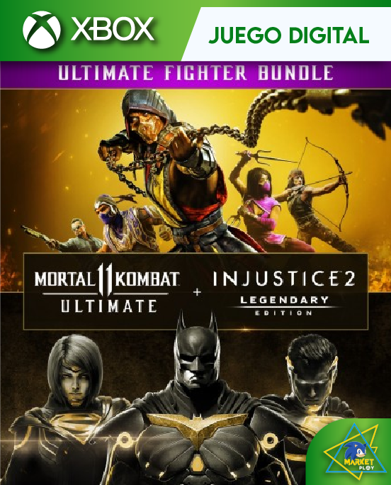 Mortal Kombat 11 Ultimate + Injustice 2 Leg. Edition Bundle Xbox