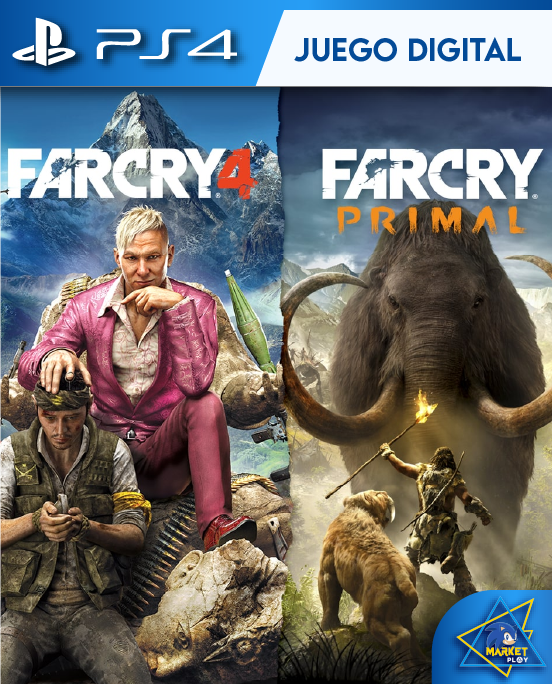 Far Cry 4 + Far Cry Primal Ps4