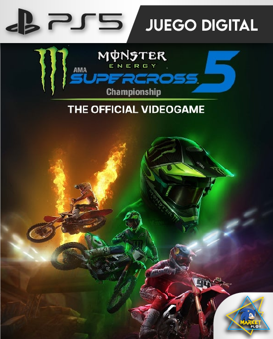 Monster Energy Supercross - The Official Videogame 5 Ps5