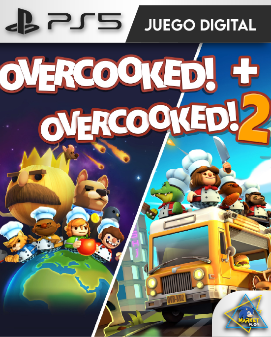 Overcooked! + Overcooked! 2 Ps5
