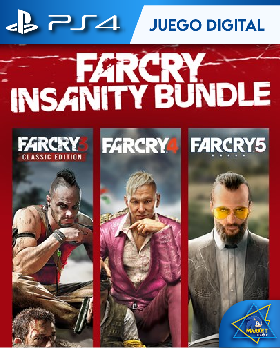 Far Cry Insanity Bundle Ps4