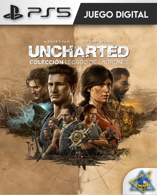 UNCHARTED Colección Legado de los Ladrones Ps5