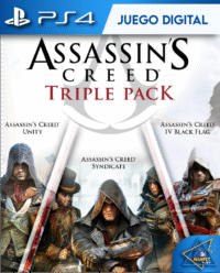 Assassin Creed Triple Pack Ps4